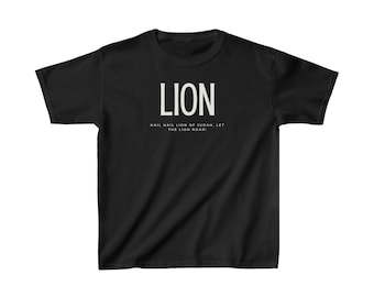Kids Lion of Judah Shirt: Christian Elevation Worship Tee