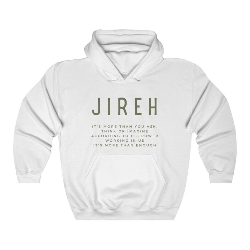 Jireh You Are Enough Hoodie Trendy Christian Sweatshirt Etsy