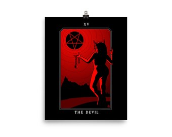 The Devil Tarot Poster