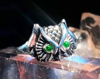 Owl Nocturne Ring [Made to Order]