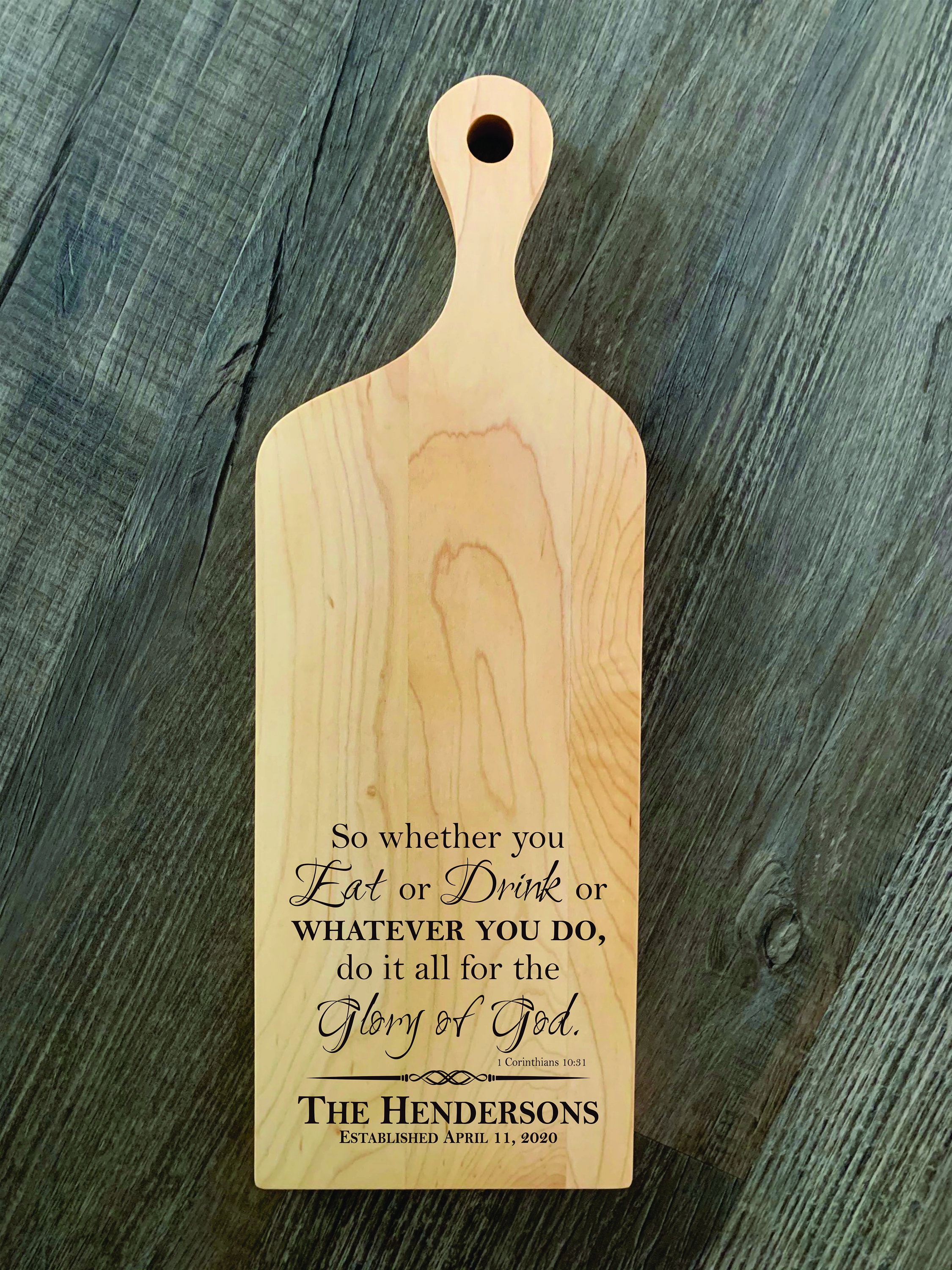 Personalized Family Charcuterie Board So whether you Eat or Etsy