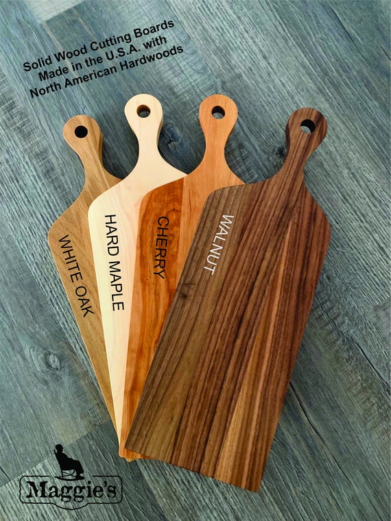 Custom Charcuterie Board Personalized Family Cutting Board with Handle