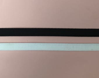 Corset lingerie making 3/8” / 9mm smooth boning casing - 5 yards in white