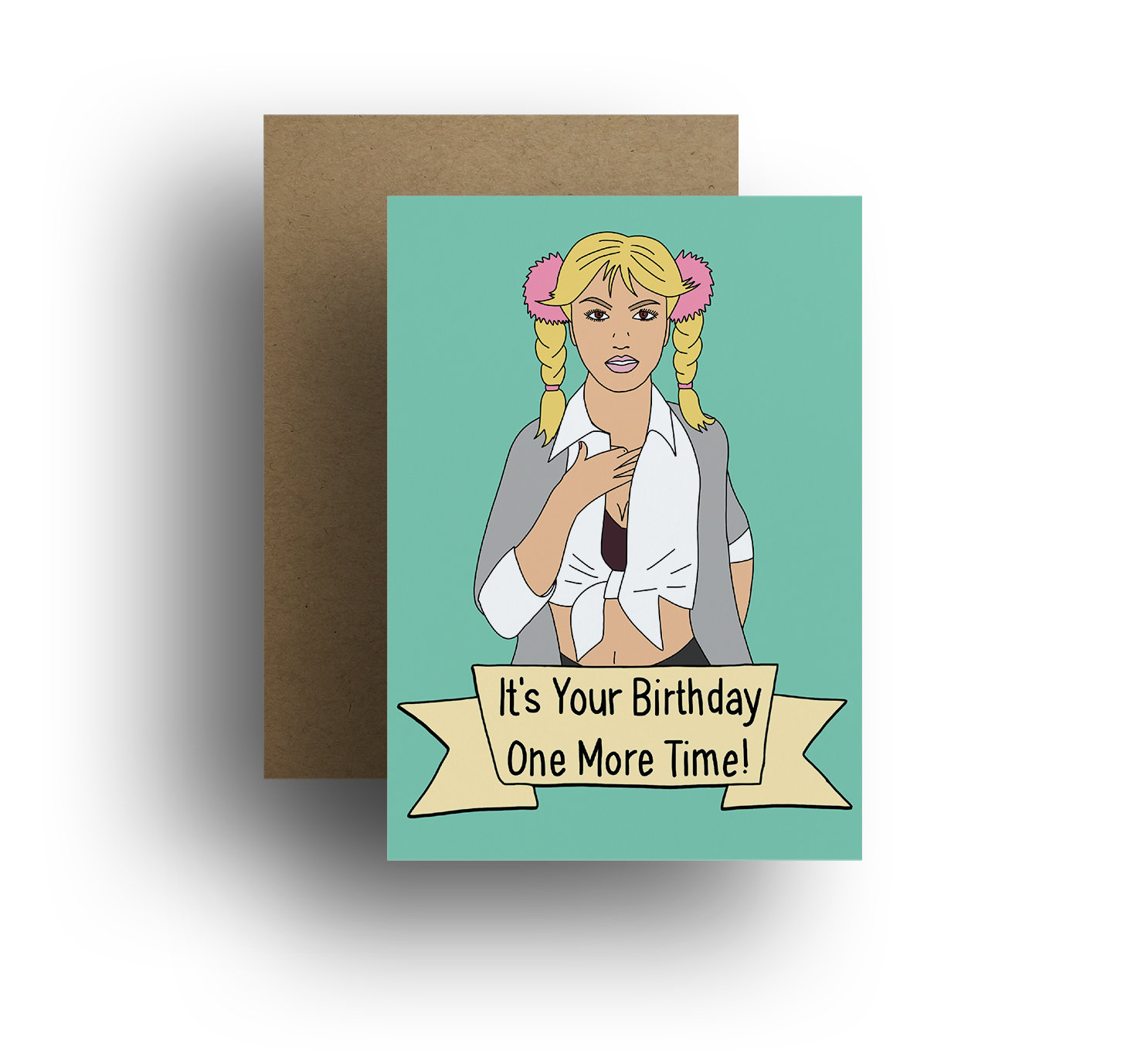 Britney Spears Happy Birthday Greetings Card It's Your | Etsy