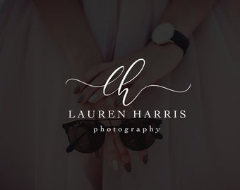 Logo for realtors and photographers, serif font logo design package - 051