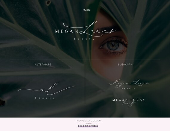 Beauty Logo Design And Branding Makeup Artist Logo Etsy