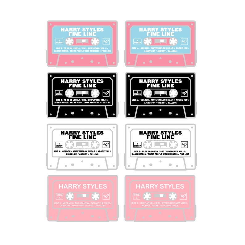 Harry Styles Fine Line Cassette Tape Enamel Pin PREORDER. Etsy