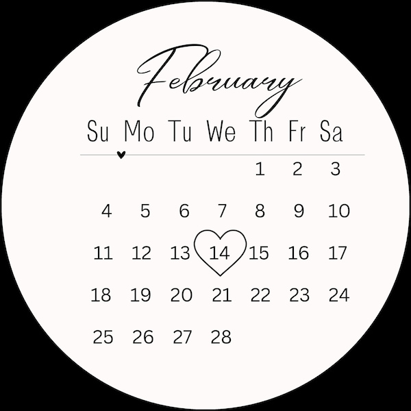 Februar 2024 Kalender Für Kalender Herz Abgebrannt Kuchen