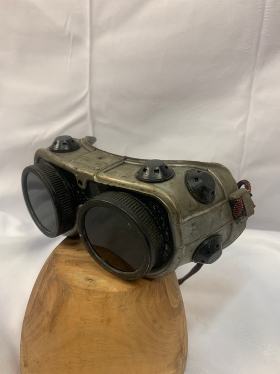 Vintage Industrial Goggles Welding Glasses Safety Gla Gem Vintage Industrial Goggles Welding Glasses Safety Gla Gem