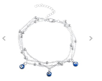 Good Karma Evil Eye Anklet