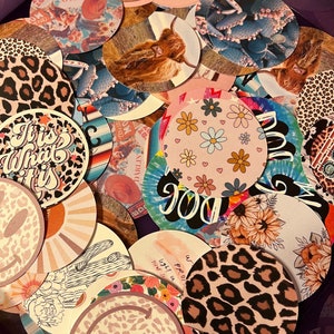 Grab Bag Multi-pack Cardstock Custom Car Freshy Cardstock Freshy Supplies, Cardstock cutouts wholesale freshy embellishments