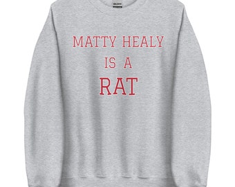 Matty Healy Is a Rat Sweatshirt
