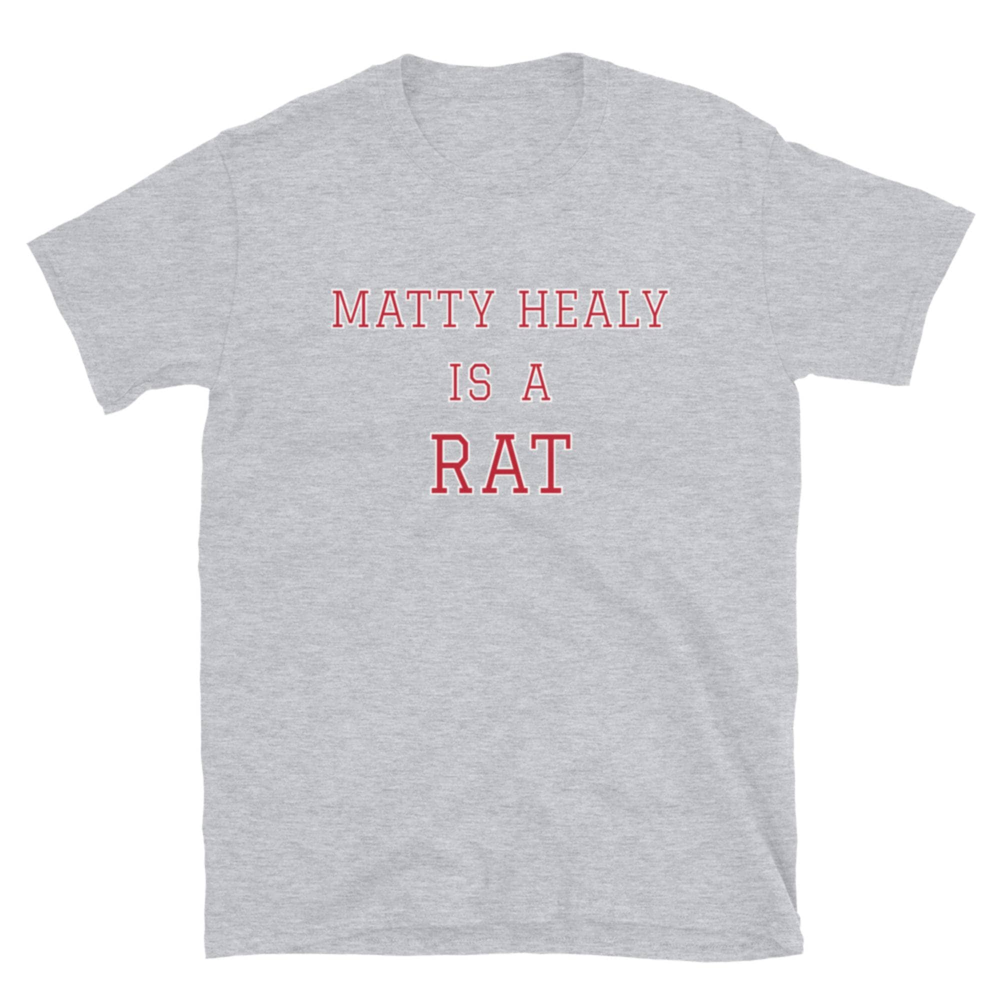 Matty Healy Is a Rat | Short-Sleeve Unisex T-Shirt