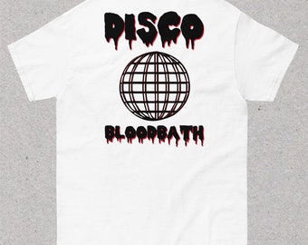 Disco Bloodbath Classic Tee | Vintage Horror | 1980s | Club Kid