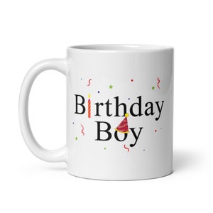 Birthday Boy mug