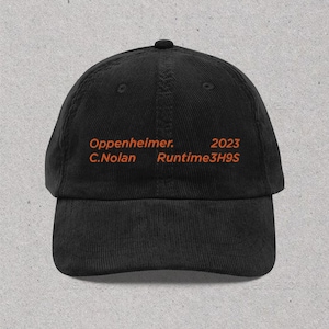 C. Nolan | Film Corduroy Cap