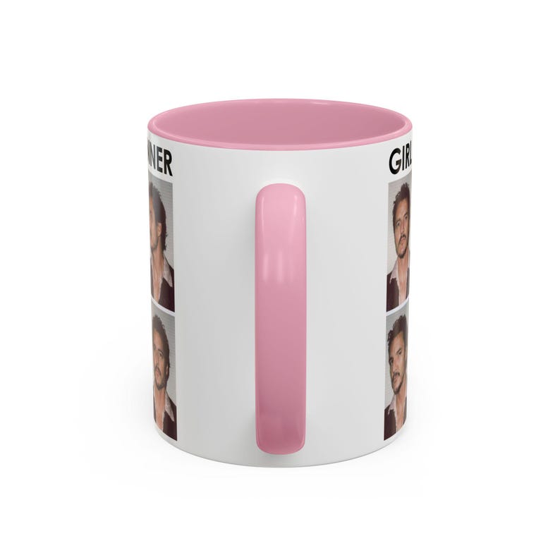 Pedro Pascal Mug: Girl Dinner Funny Coffee Cup image 2