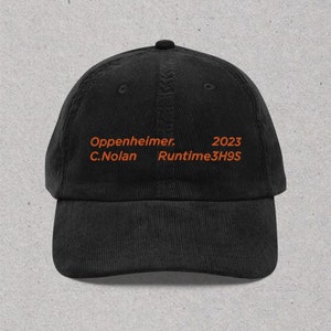 Oppenheimer | Vintage corduroy cap