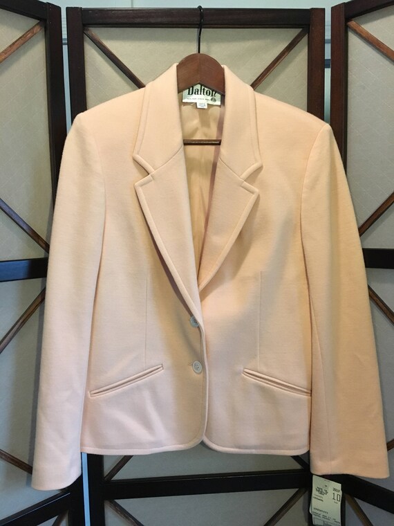Vintage 80's Peach Blazer - 10