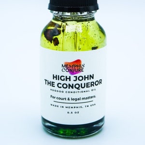 High John the Conqueror Oil hoodoo voodoo spell luck