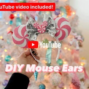 Mouse Ear Template Etsy Mouse Ear Template Etsy