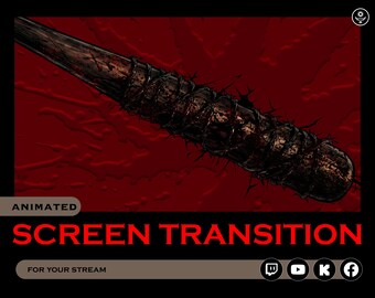 Survival Horror Stream Transition for streaming on twitch, youtube, Facebook gaming, kick