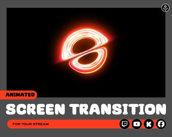 Space Warp Black Hole Stream Transition for streaming on twitch, youtube, Facebook gaming, kick