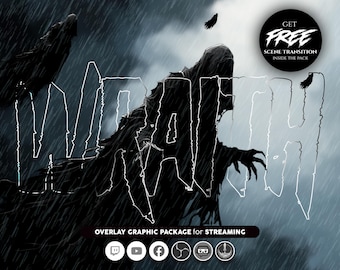 Dementor Wraith Stream Overlay | Dark Soul Reaper Theme Stream Pack