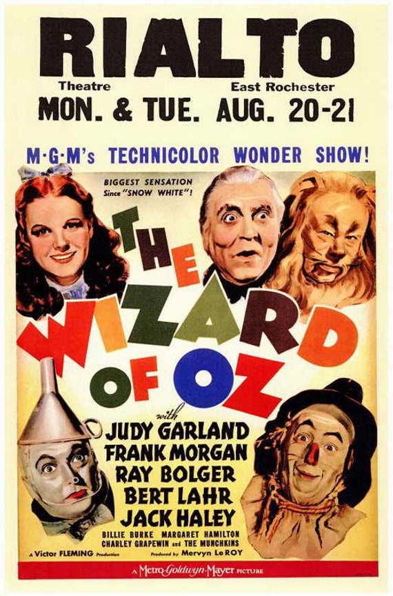 The Wizard Of Oz 1939 Movie Poster 11 X 17 Judy Garland Etsy