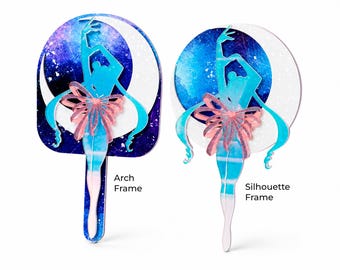 PREORDER | Moon Transformation Handheld Acrylic Mirror | Anime Inspired Magical Girl Decor