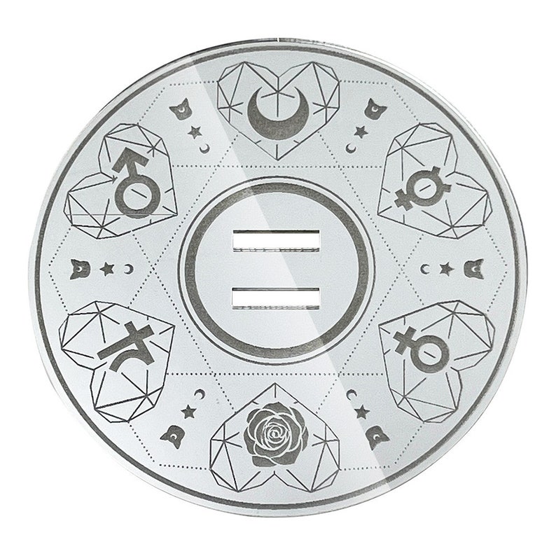 Sailor Moon Moon Stick akryl hörlursstativ Silver