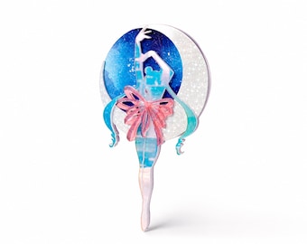 PREORDER | Moon Transformation Handheld Acrylic Mirror | Anime Inspired Magical Girl Decor