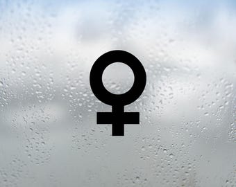 Mini Venus Symbol Sticker | Vinyl Decal