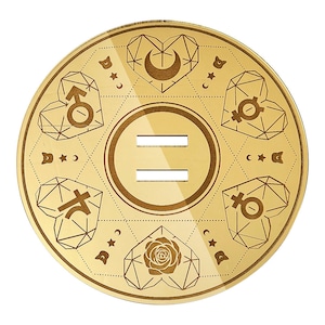 Sailor Moon Moon Stick akryl hörlursstativ Gold