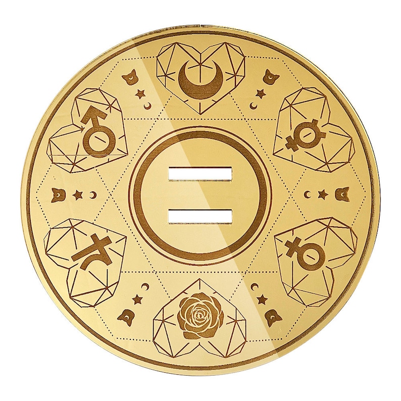 Sailor Moon Moon Stick akryl hörlursstativ Gold