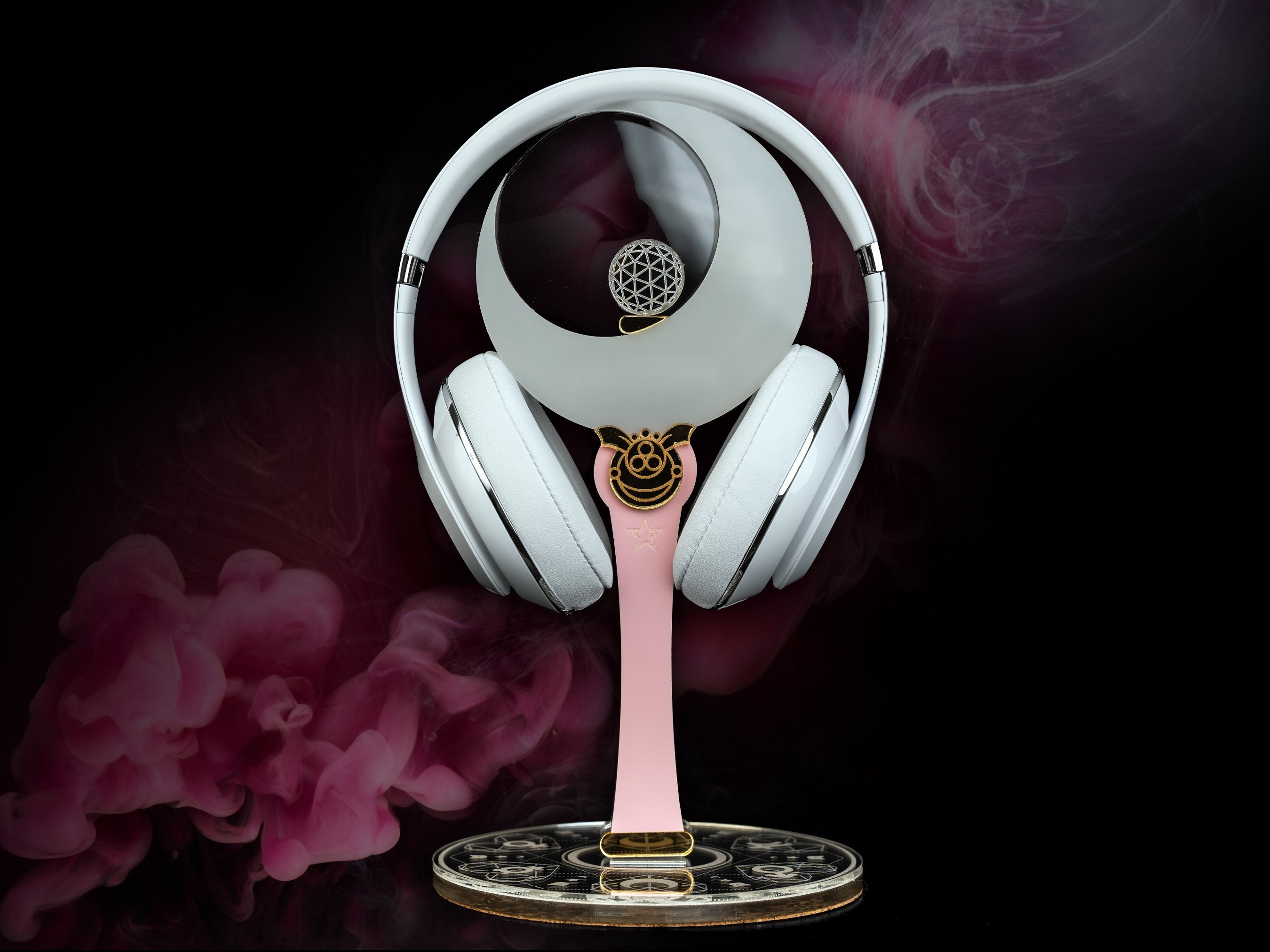 Sailor Moon Moon Stick Acrylic Headphone Stand