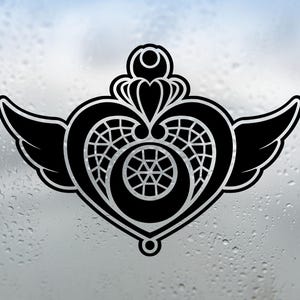 Vinyl Decal - Sailor Moon Crisis Brooch