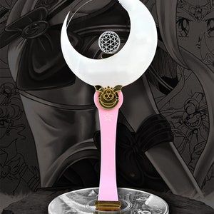 Sailor Moon Moon Stick akryl hörlursstativ bild 3