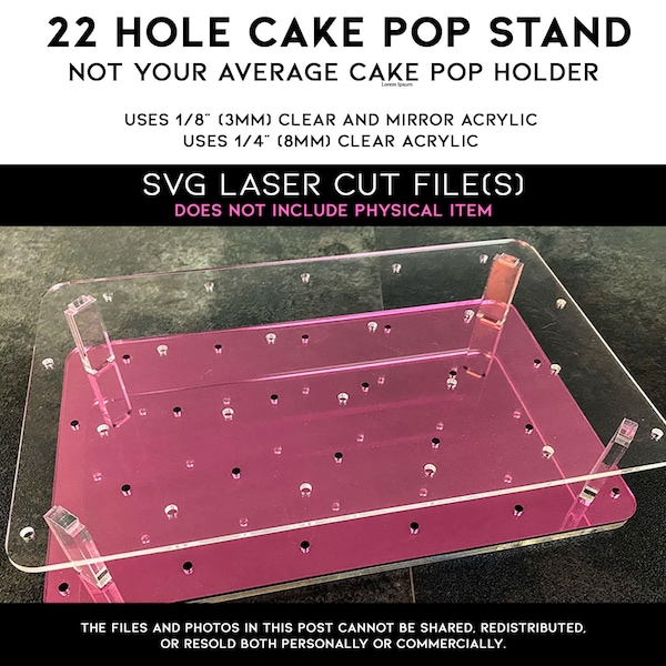 Cake Pop Stand Etsy
