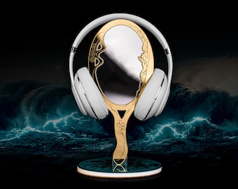 Sailor Neptune Deep Aqua Mirror Headphone Stand