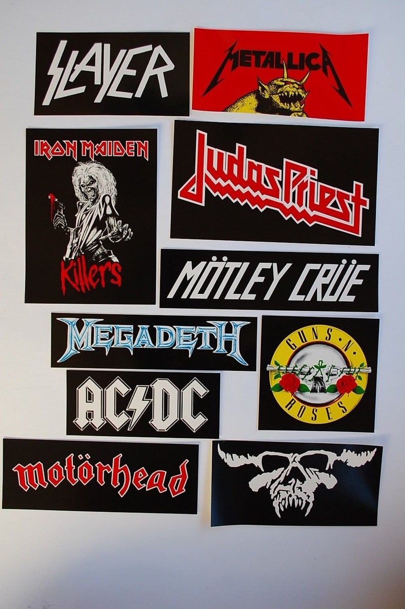 Megadeth sticker decal 4/" x 4/"