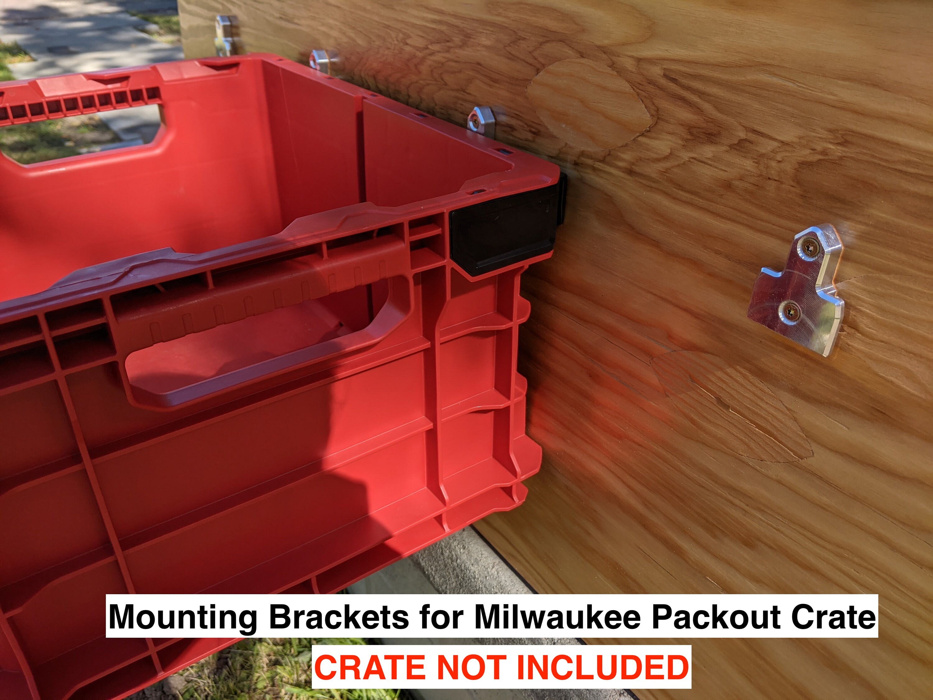 thumbnail image 2 of Joey HZ-FLIP - Folding Bracket Half Width Packout Box Mount KIT- Packible Tool 2 of 10