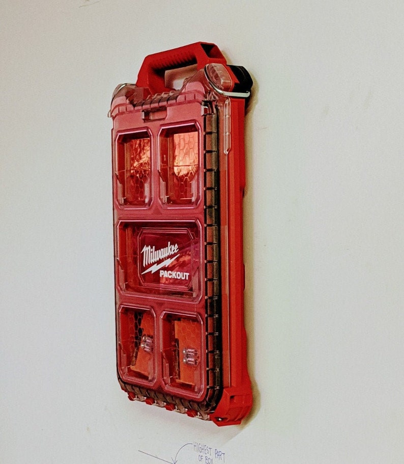 OnePiece Aluminum Wall Mount for Milwaukee Packout COMPACT Etsy