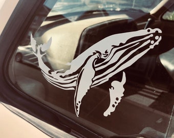 Humpback Whale decal