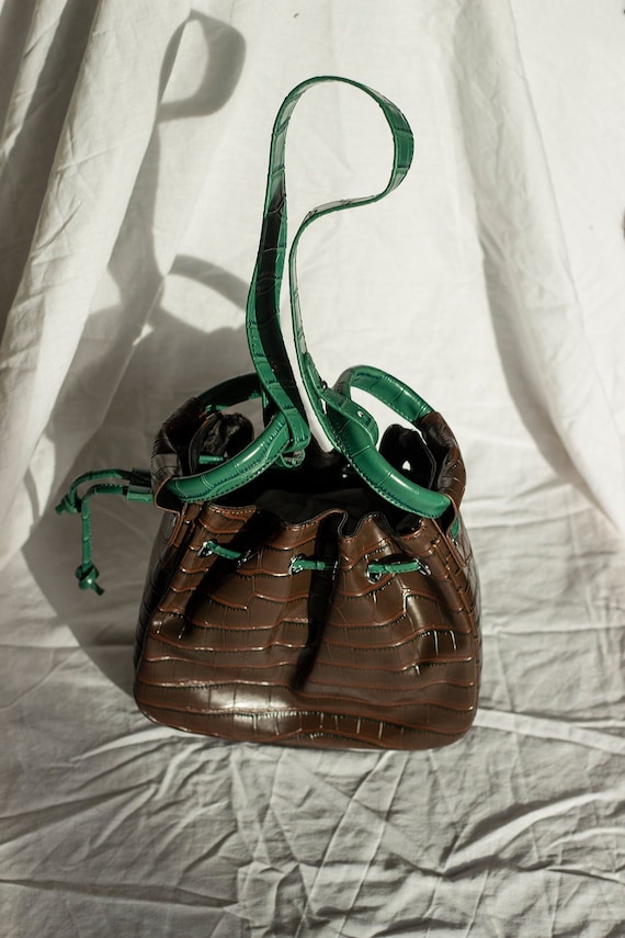 Croc textured bag hotsell