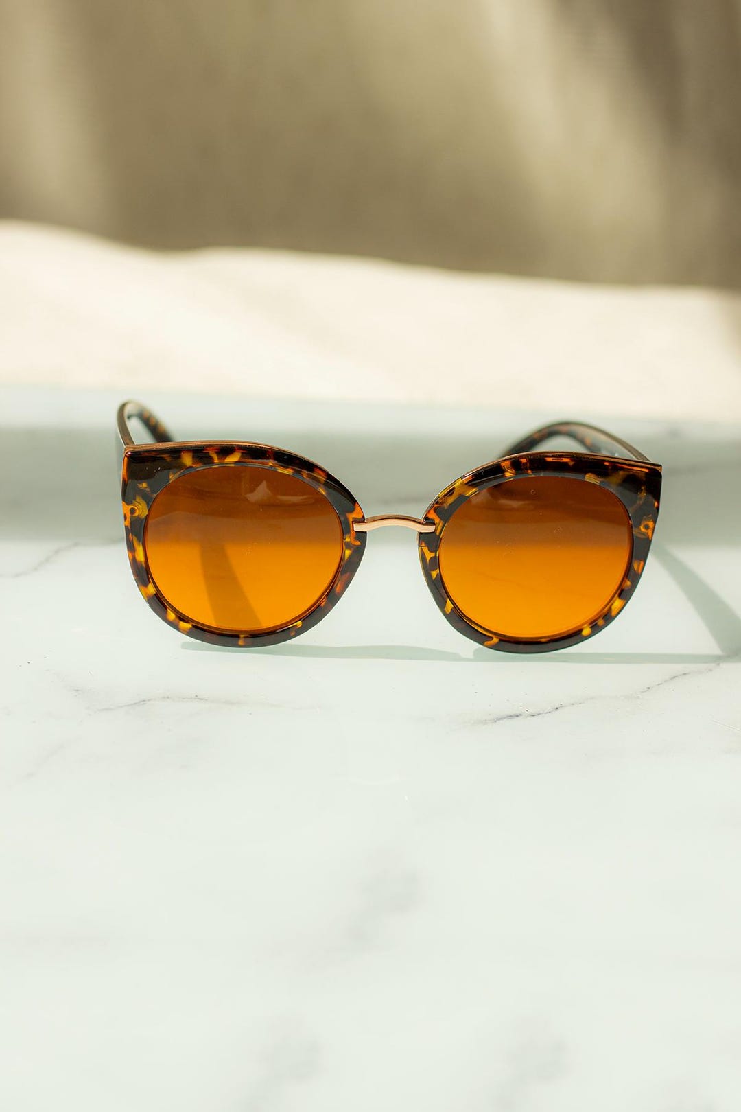 Juna Cat Eye Sunglasses Tortoise Brown
