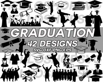graduation svg, graduate svg, graduation cap svg, university svg, college svg, student svg, school svg, clipart, decal, stencil, cut file