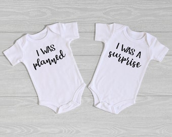 i was planned i was a surprise twin shirts india