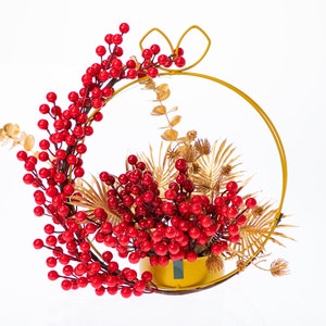 Gold Metal Plant Hanger for Decoration | Gold Metal Decor for Home or Office l Indoor and Outdoor Planter for any Event Decoration