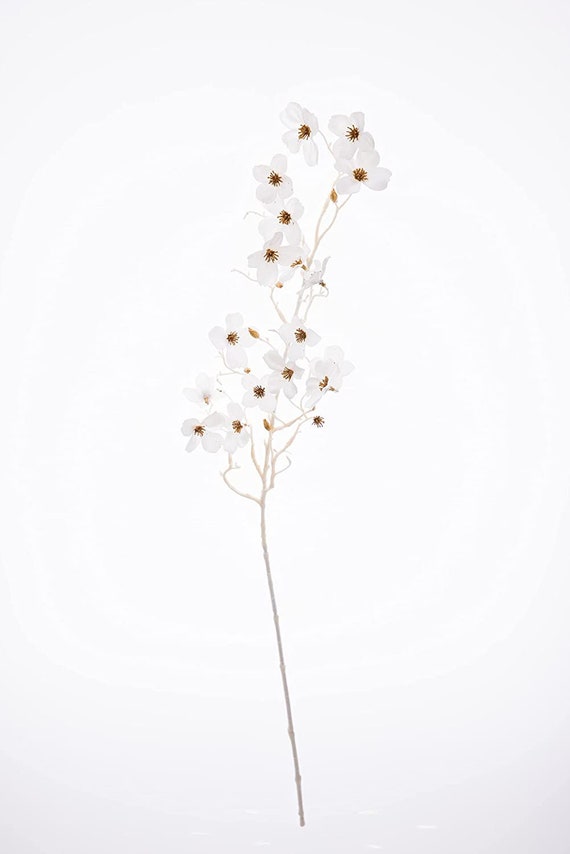 Dogwood Spray Stem Length 100cm Parlane Faux Flowers 